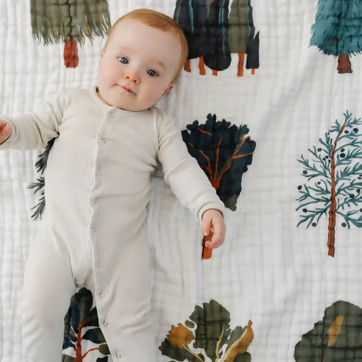 Clementine Kids – Forest Trees Quilt