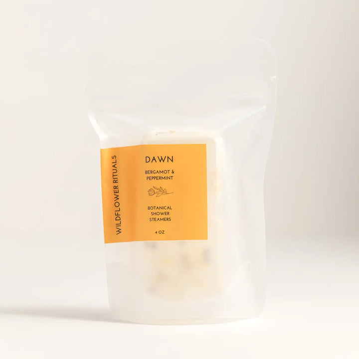 Wildflower Rituals - Botanical Shower Steamers in Bergamot and Peppermint