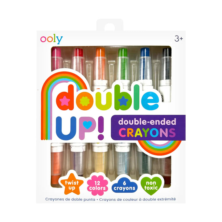 Ooly – Double Up! Double-Ended Crayons