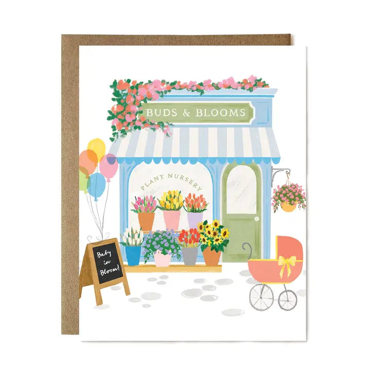 Ula Bloom - Baby in Bloom Card