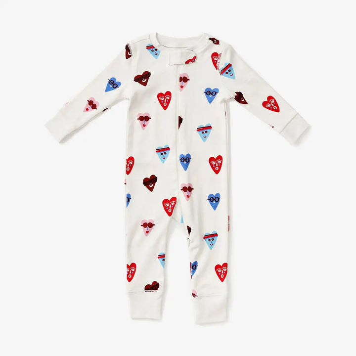 Lewis – Zip Sleeper in Sweetheart Sprinkle