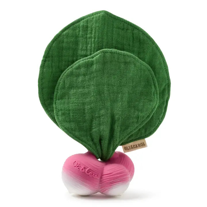 Oli & Carol – Ramona the Raddish Mini Teether Toy