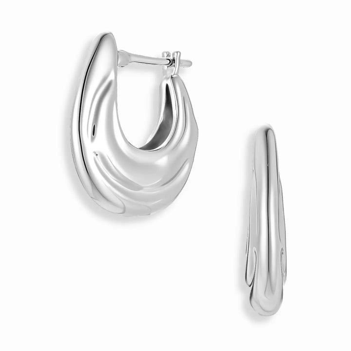 Mod + Jo - Samara Hoops in Silver