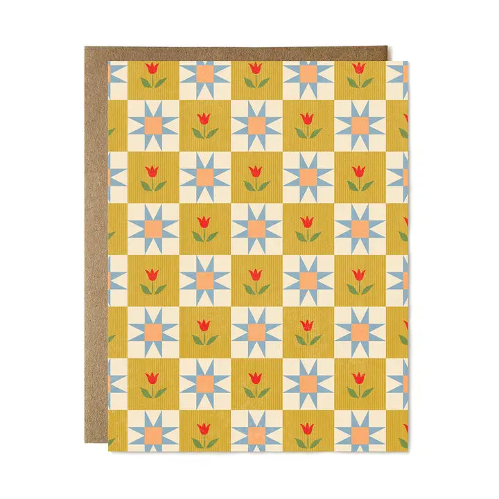Ula Bloom - Spring Quilt Card