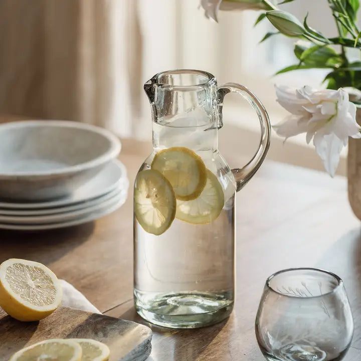 Villa Lua - Handblown Glass Jug