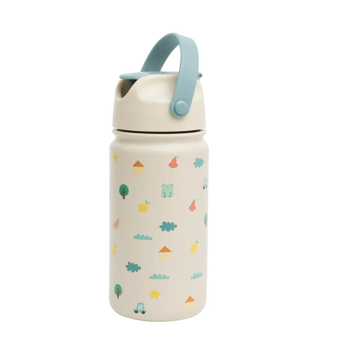 The Cotton Cloud – Insulated Stainless Steel Kids Bottle in Tiny Bits