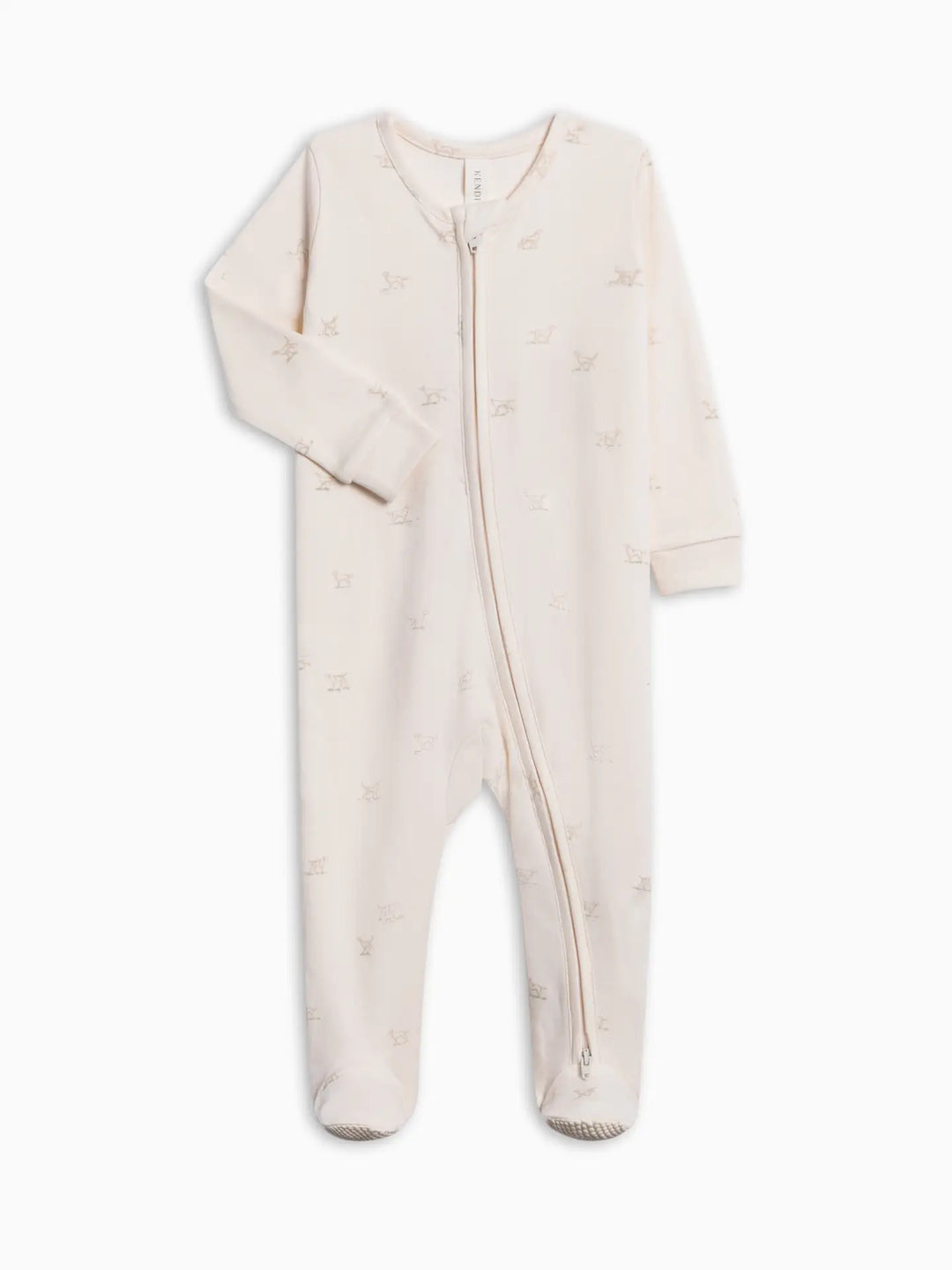 Colored Organics - Peyton Zipper Sleeper in Field Dog