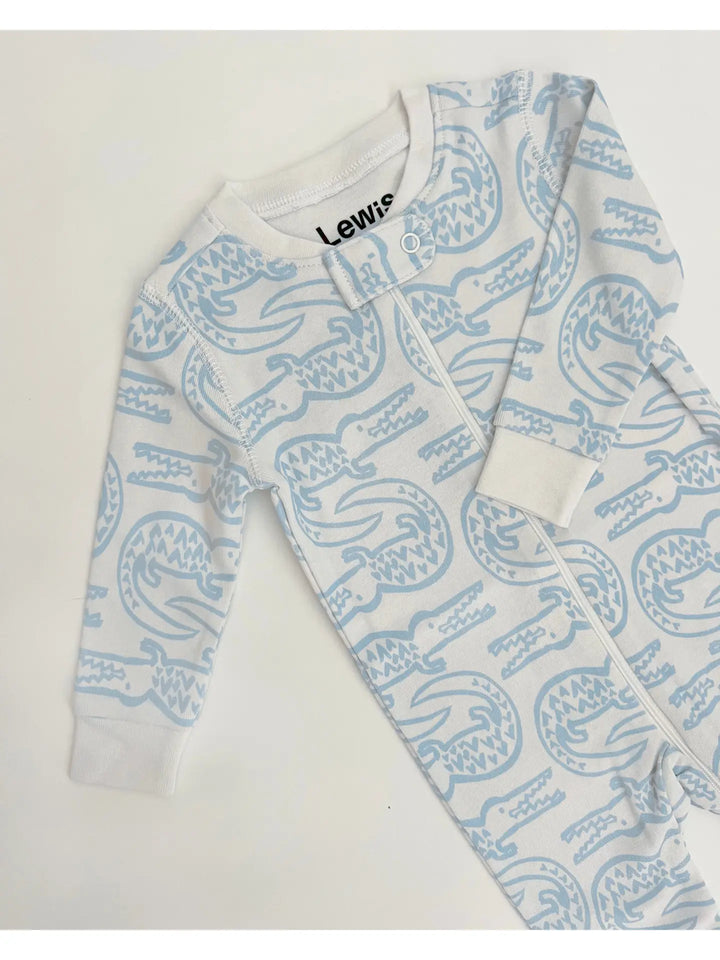 Lewis – Zip Sleeper in Alligator