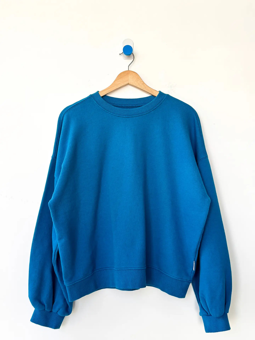 Le Bon Shoppe - French Terry Core Sweatshirt in Teal Blue