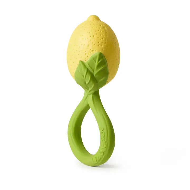 Oli & Carol – Lemon Rattle Teether Toy