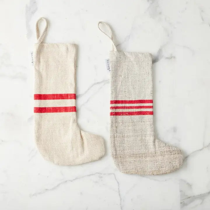 Grainsack Red Stripe Stocking