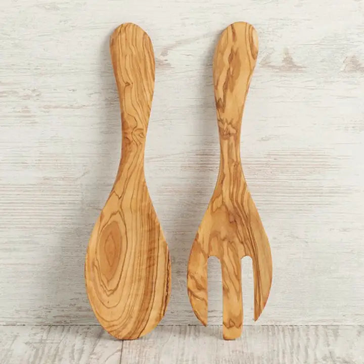 Verve Culture - Olive Wood Salad Servers