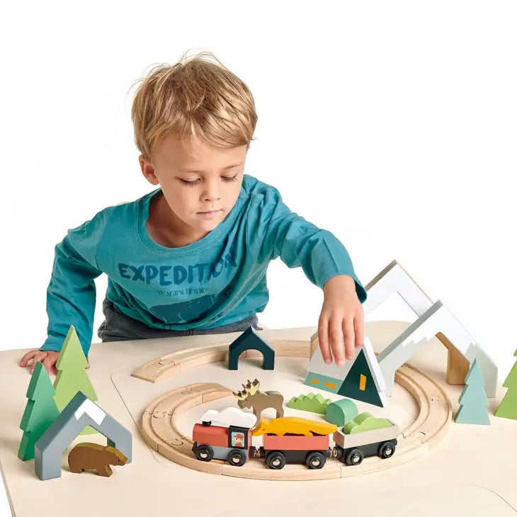 Tender Leaf Toys – Treetops Train Set