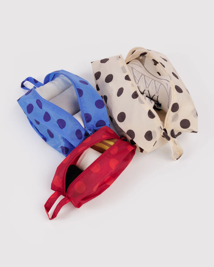Baggu – 3D Zip Set in Polka Dot Mix
