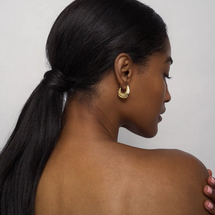 Mod + Jo - Samara Hoops in Gold Plating