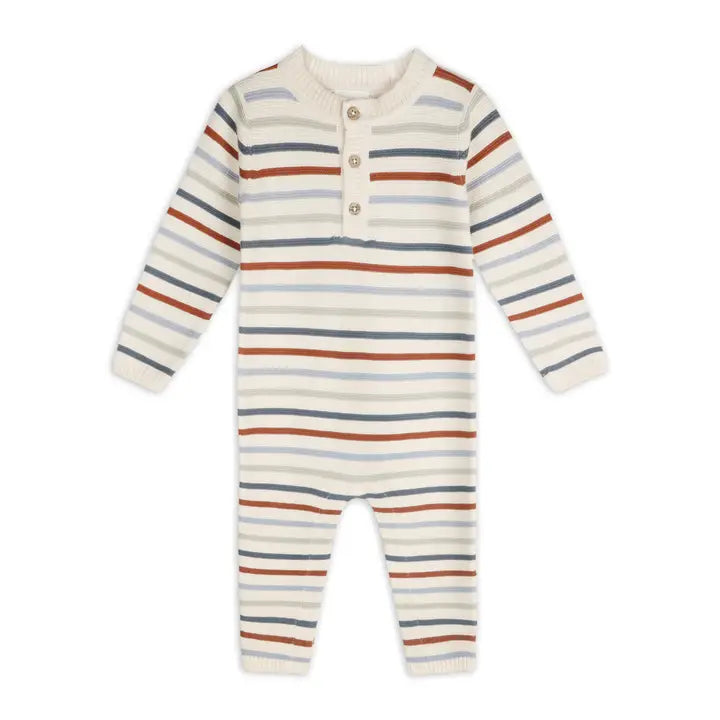 Viverano Organics – Multicolor Stripe Chunky Knit Jumpsuit