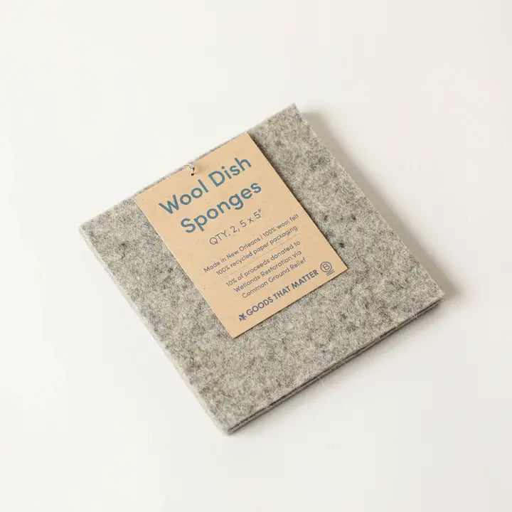 Goods That Matter - Wool Dish Sponges