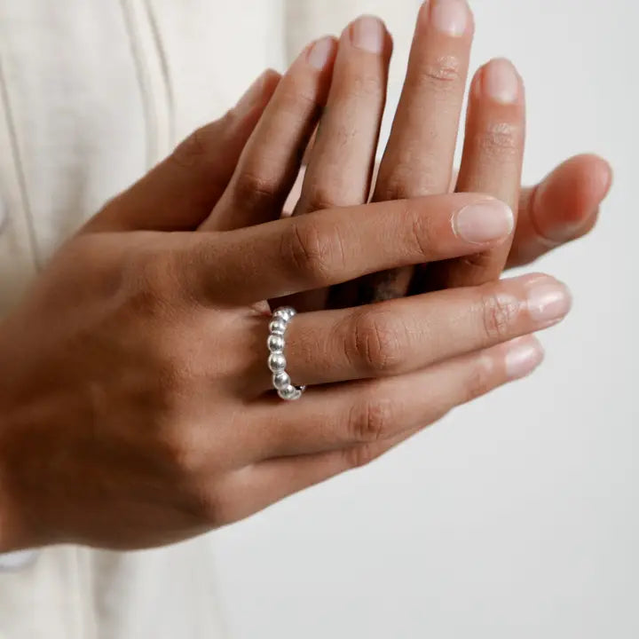 Wolf Circus Jewelry – Ball Ring in Sterling Silver