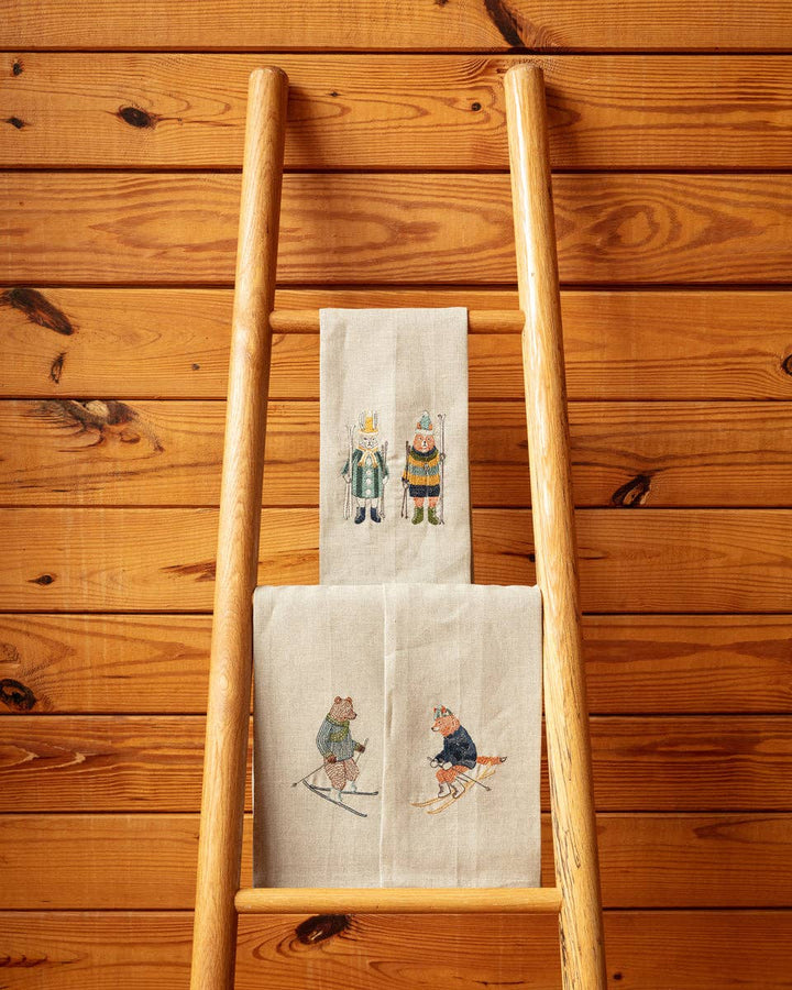 Coral & Tusk - Downhill Fox Tea Towel