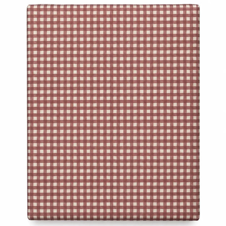 Parcel Paper - Cranberry Check Wrapping Paper Roll