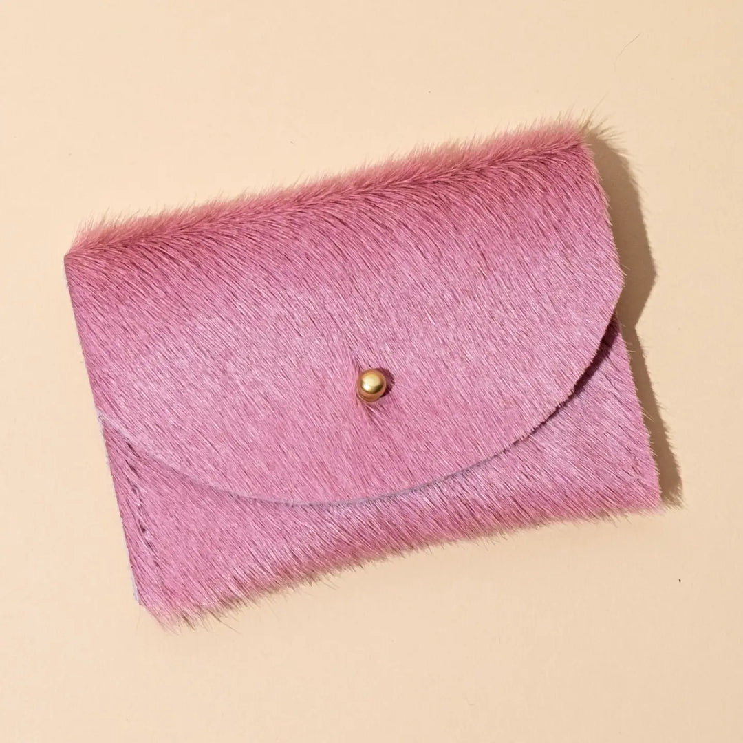 Primecut – Rose Cowhide Card Holder