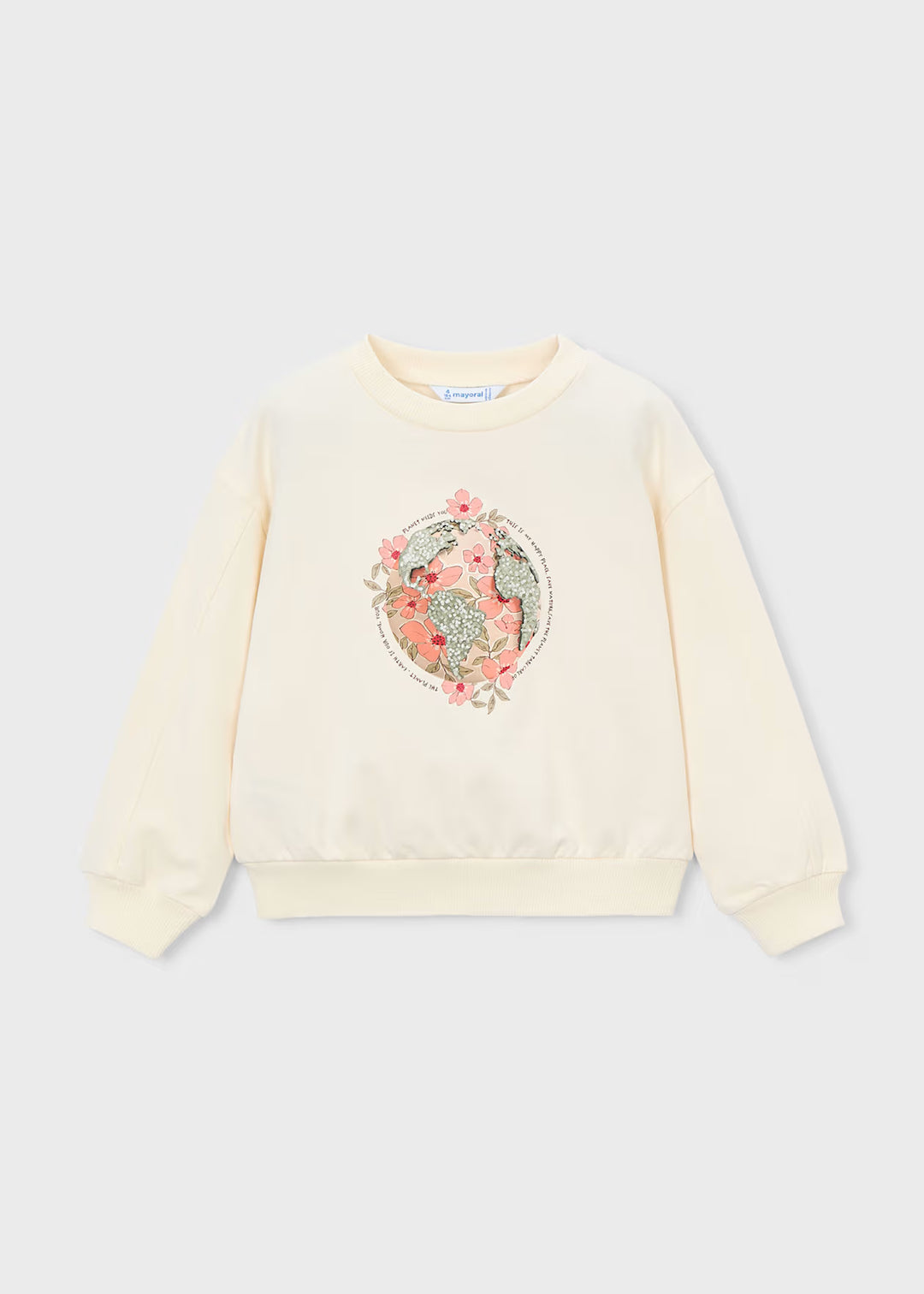 Mayoral – Printed Earth Pullover in Chickpea