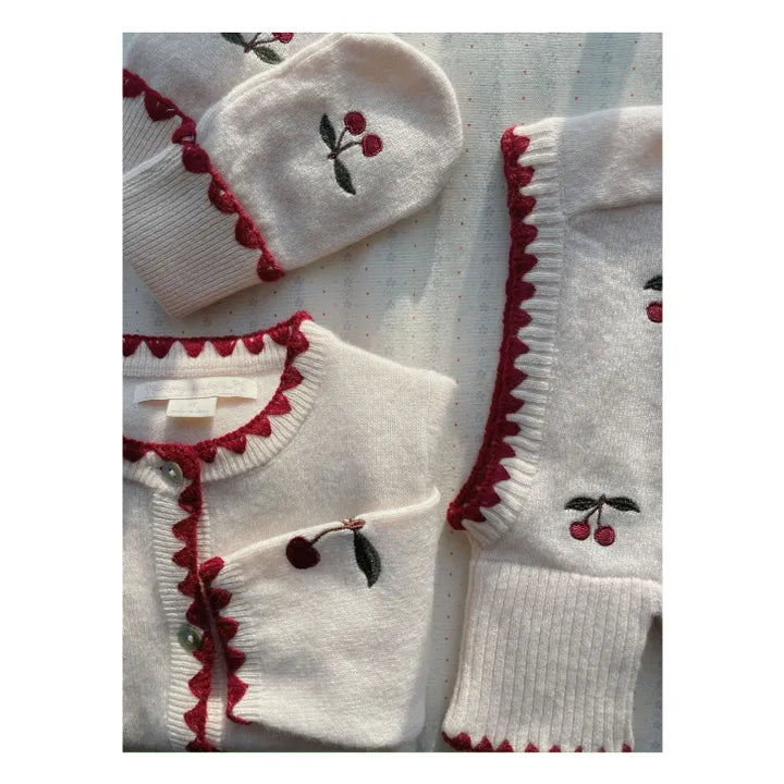 Konges Slojd - Colette Mittens in Cherry