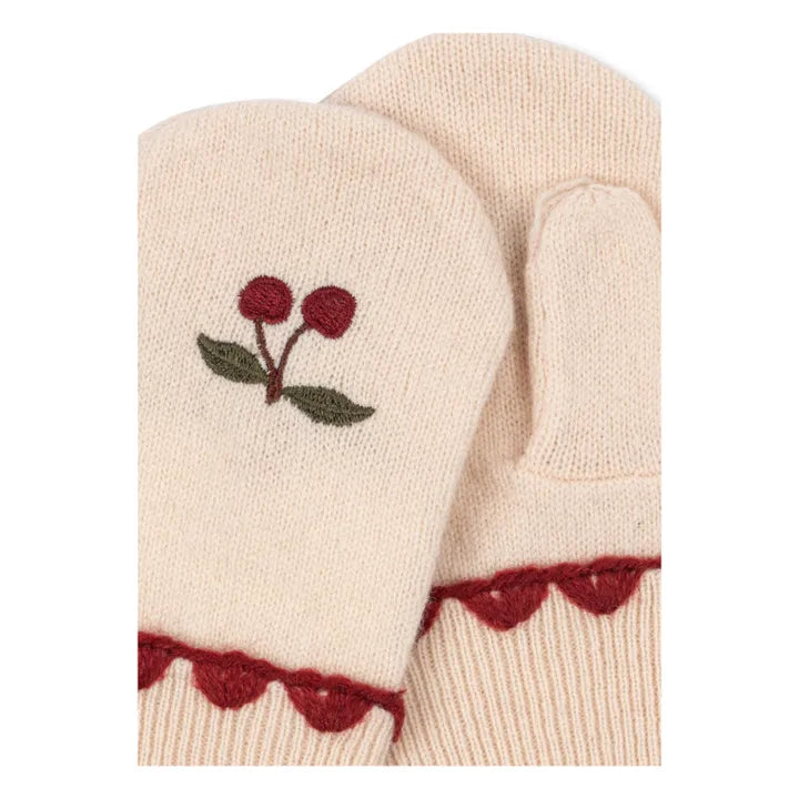Konges Slojd - Colette Mittens in Cherry