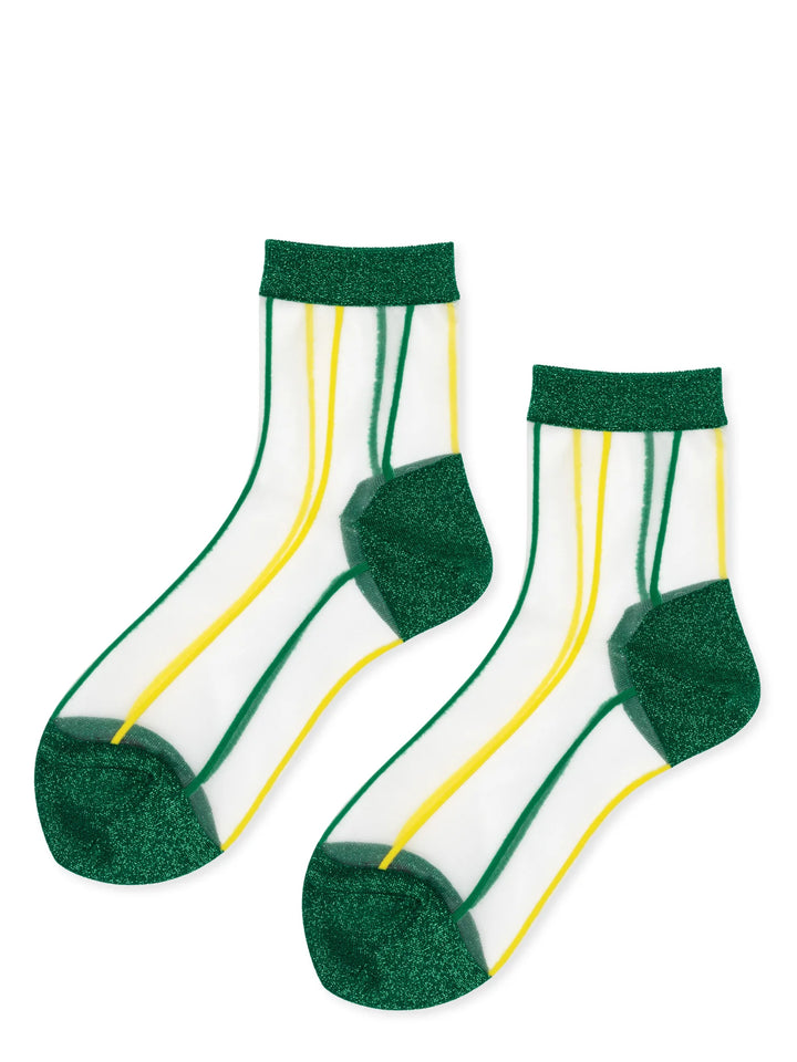 Hansel from Basel – Grand Slam Sheer Short Crew in Green