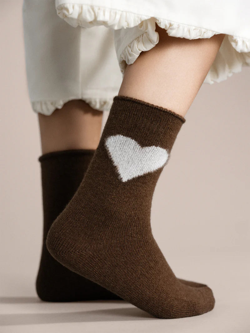 Hansel from Basel - Love Cashmere Crew Sock
