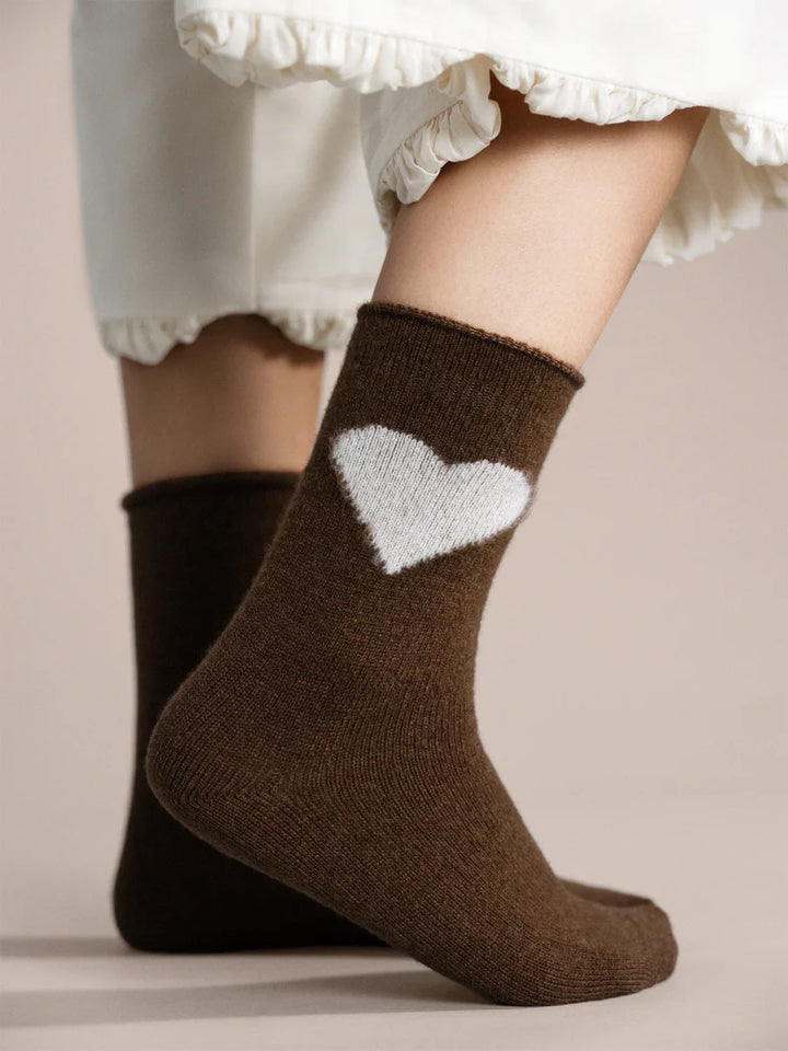 Hansel from Basel - Love Cashmere Crew Sock