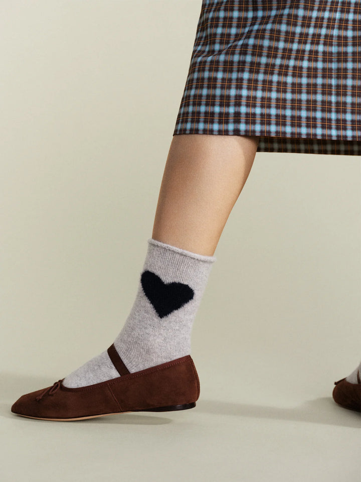 Hansel from Basel - Love Cashmere Crew Sock