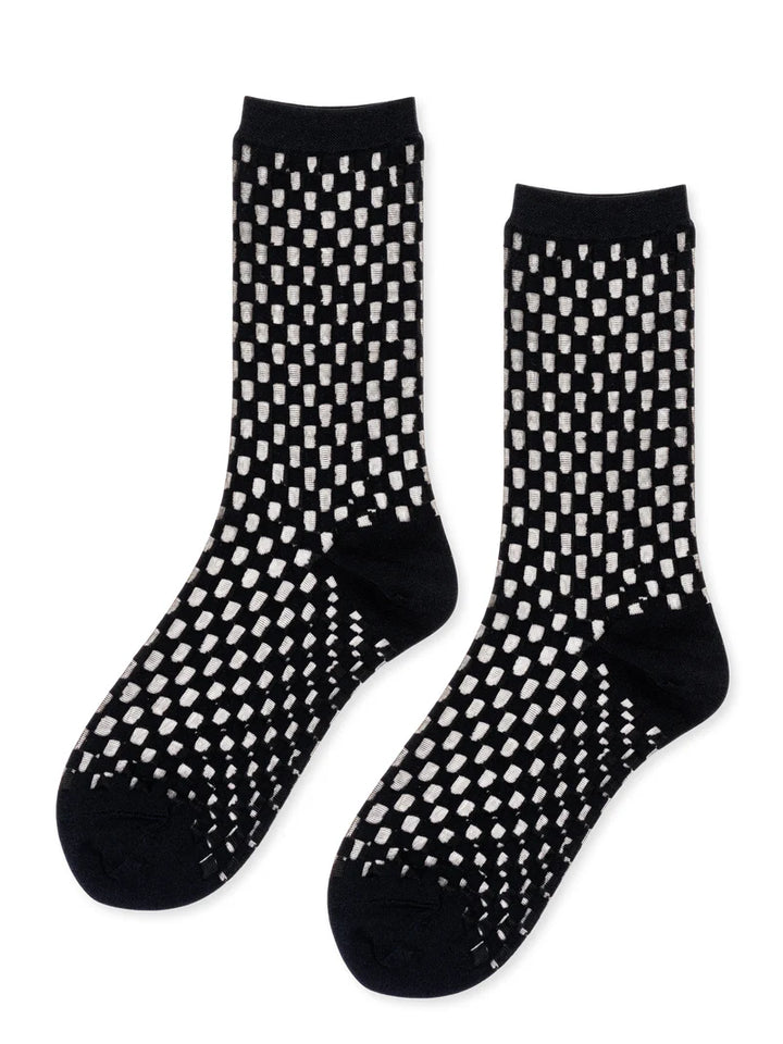 Hansel from Basel – Anise Sheer Crew in Black