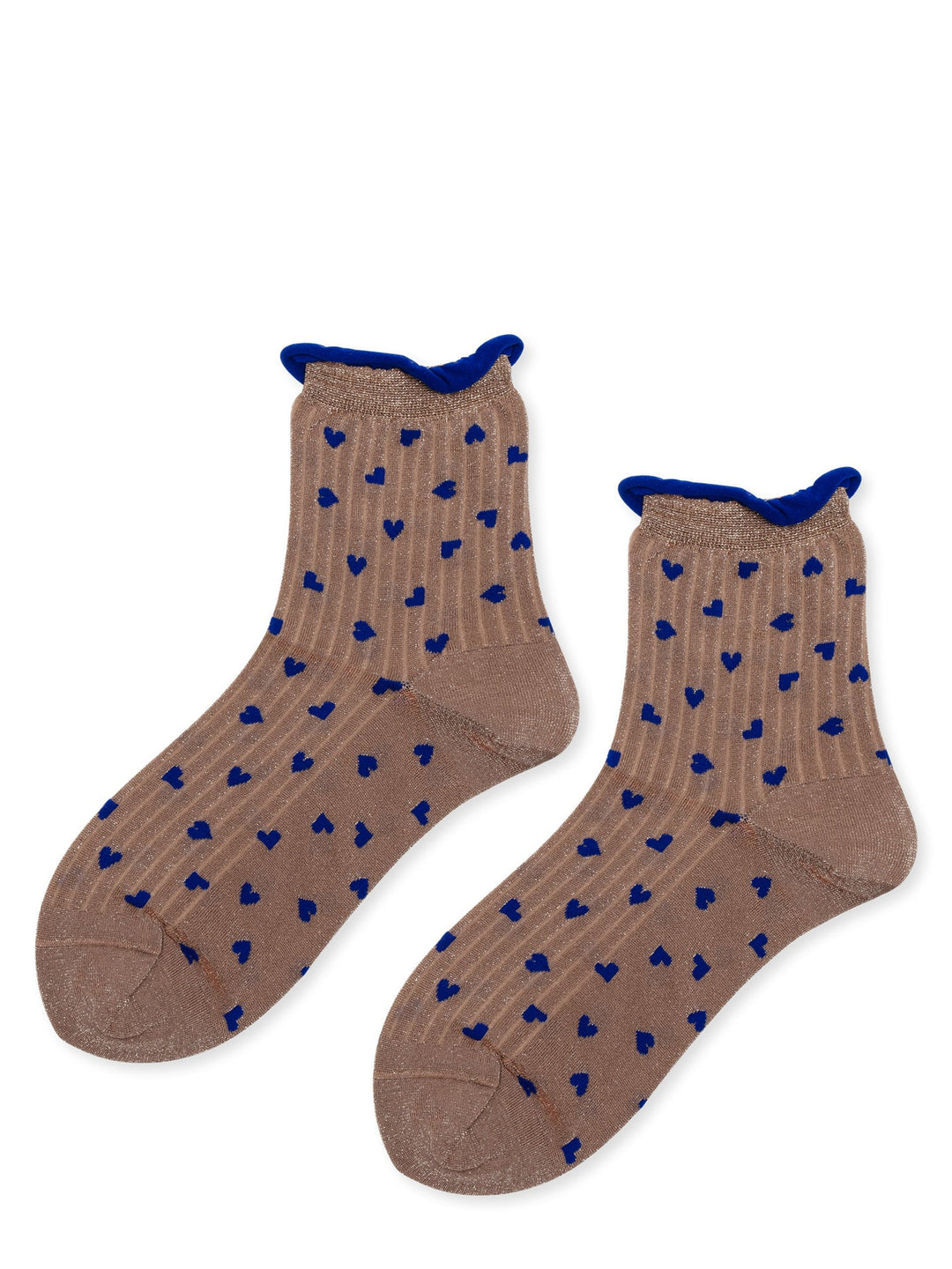Hansel from Basel – Spiffy Hearts Short Crew in Bronze