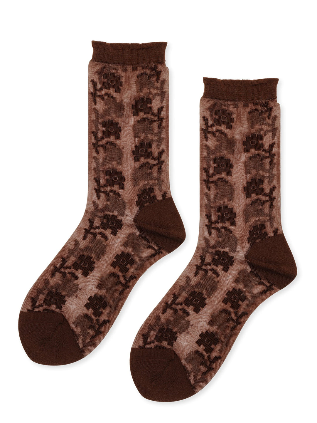 Hansel from Basel – Weylie Sheer Crew in Chocolate
