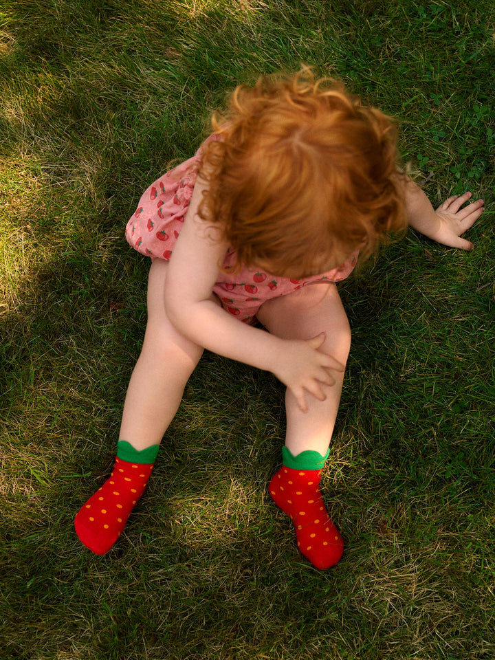 Hansel From Basel – Strawberry Kids Crew Sock