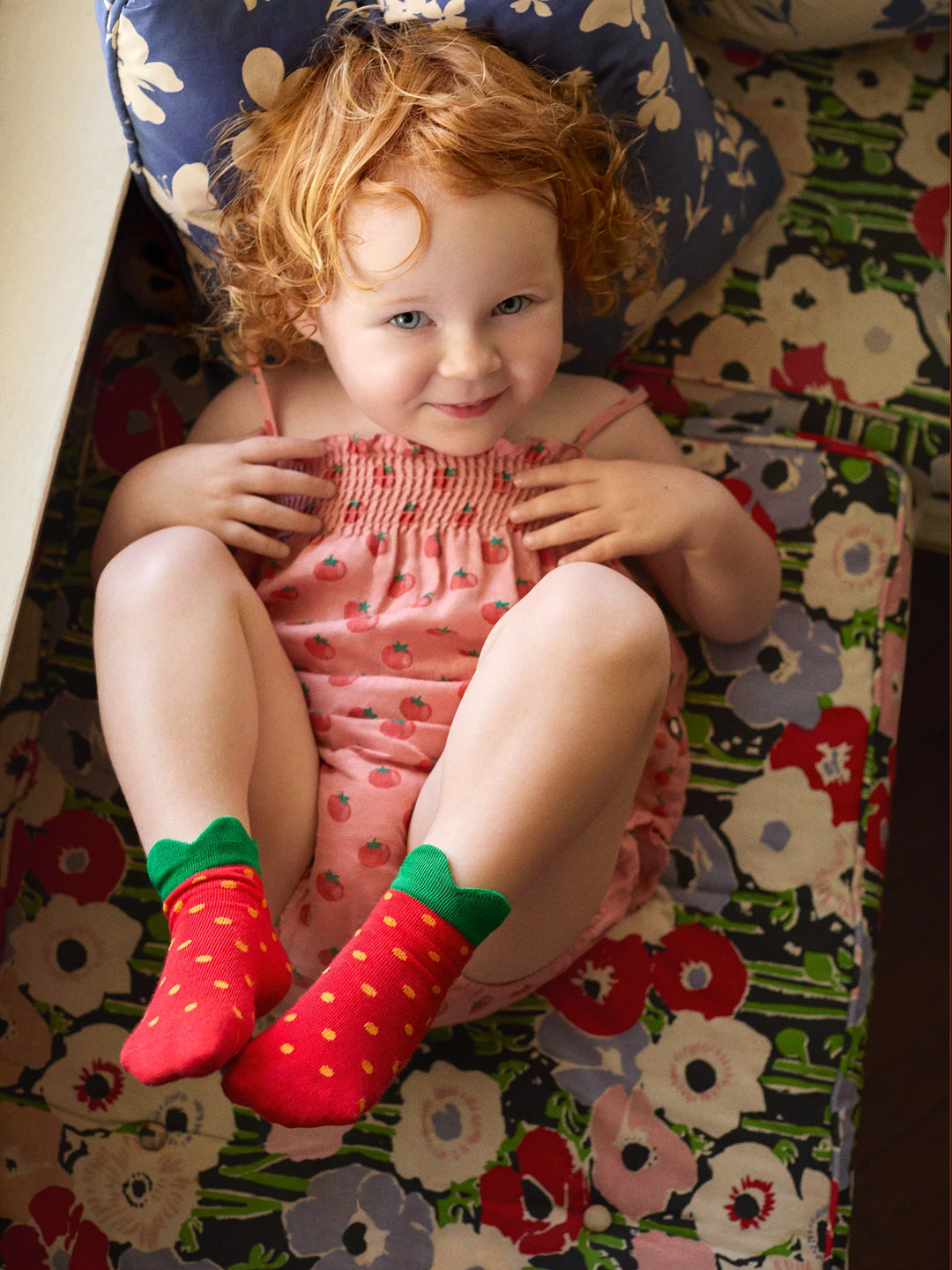 Hansel From Basel – Strawberry Kids Crew Sock