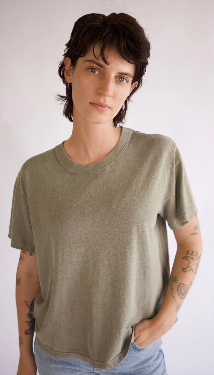 Ragabond – Hemp Mod Tee in Sage