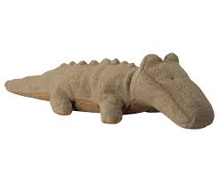 Maileg - Safari Friends Small Crocodile in Olive Green