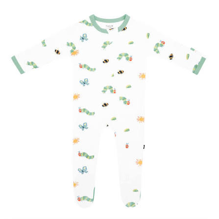Kyte Baby - Zippered Romper in The Very Hungry Caterpillar