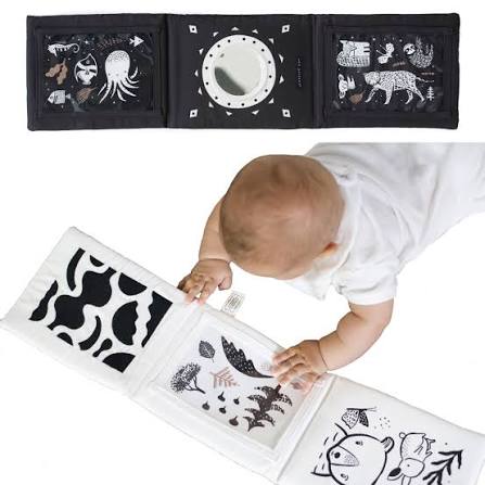 Wee Gallery - Baby Tummy Time Gallery With Mirror