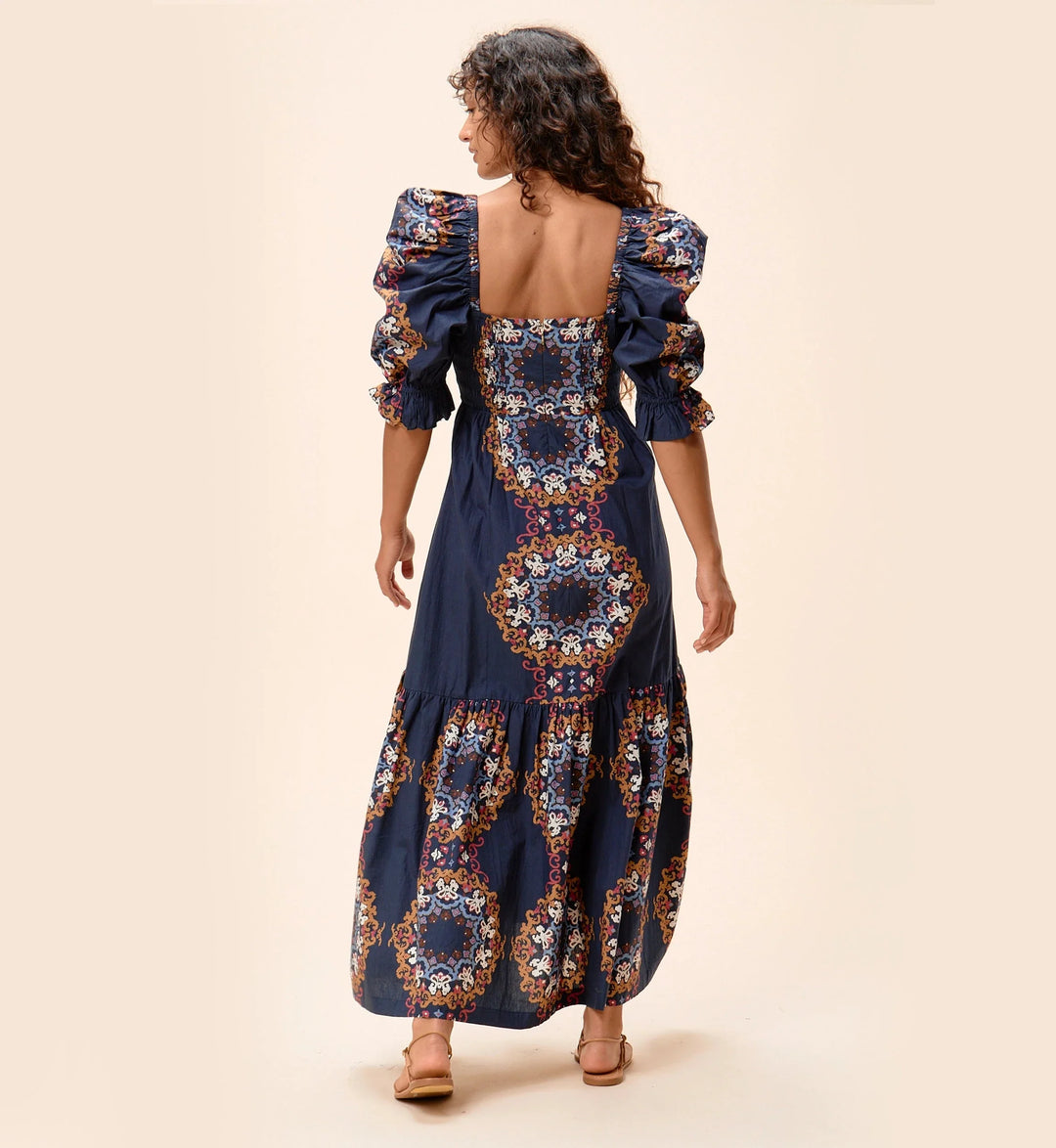 Cleobella – Jewel Ankle Dress in Venezia Blue
