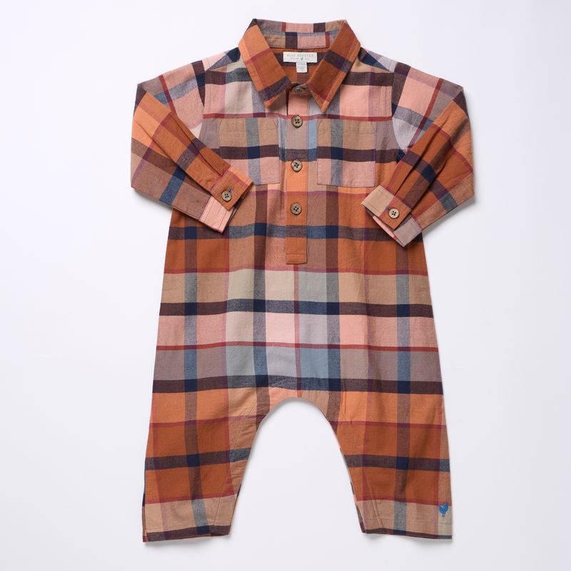 Pink Chicken – Easton Jumper in Hayride Plaid