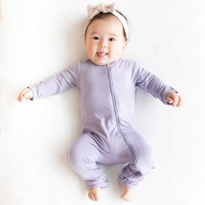 Kyte Baby - Zippered Romper in Taro