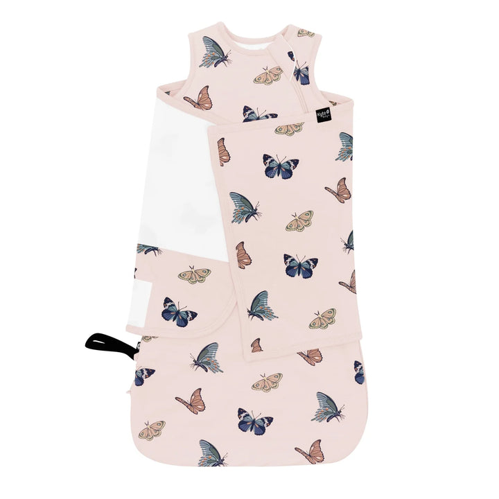 Kyte Baby - Sleep Bag Swaddler in Blush Butterfly 1.0