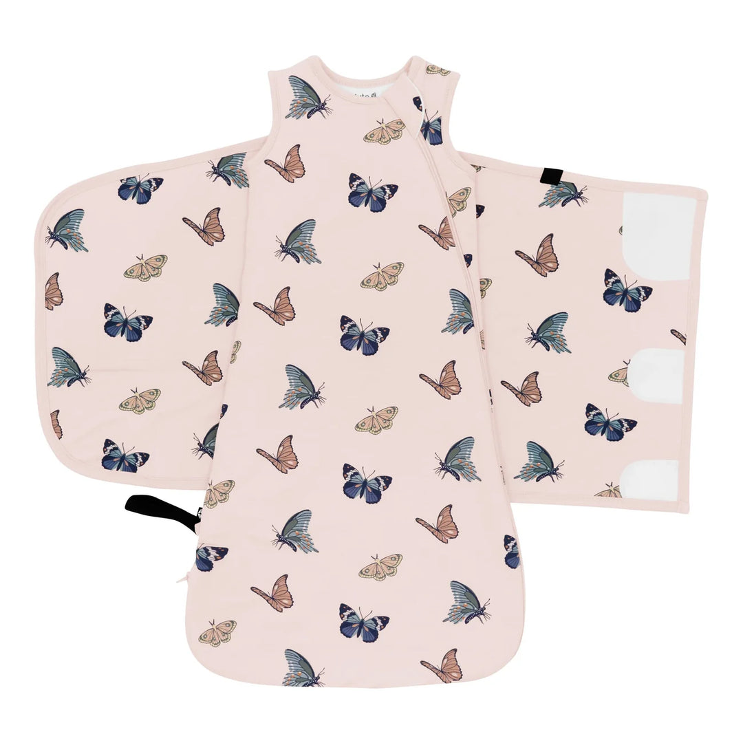 Kyte Baby - Sleep Bag Swaddler in Blush Butterfly 1.0