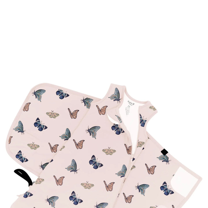Kyte Baby - Sleep Bag Swaddler in Blush Butterfly 1.0