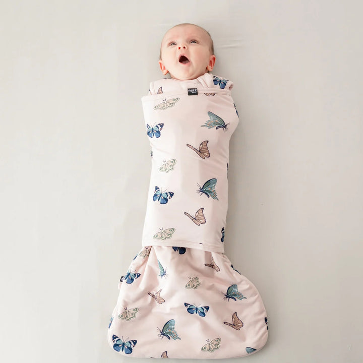 Kyte Baby - Sleep Bag Swaddler in Blush Butterfly 1.0
