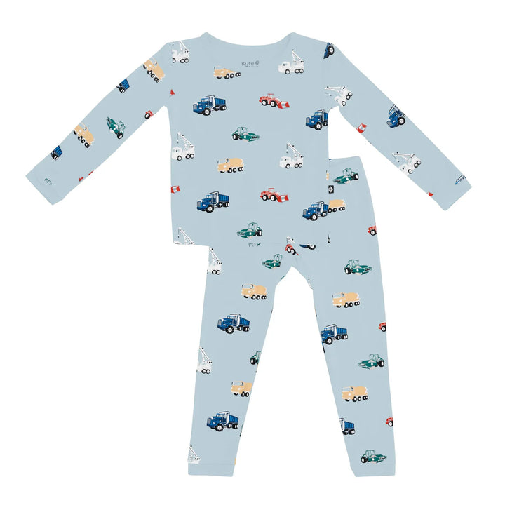 Kyte Baby - Long Sleeve Toddler Pajama Set in Construction