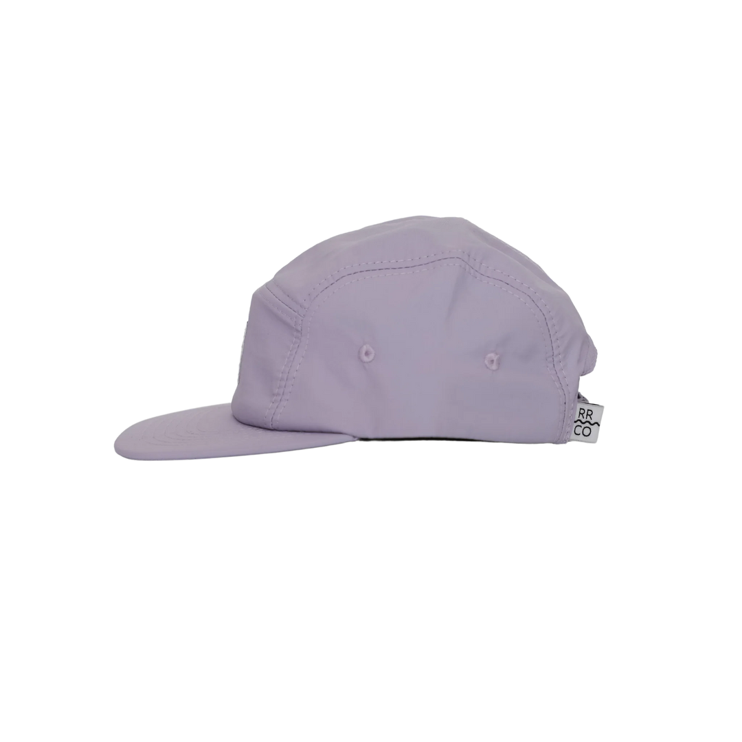 Rad River Co. – Waterproof Cotton Five-Panel Hat in Lilac